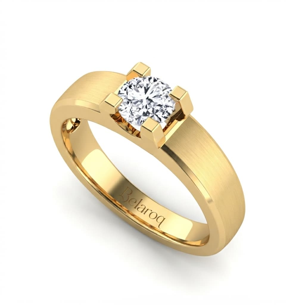 Belaroq Tessavie round prong Engagement Ring