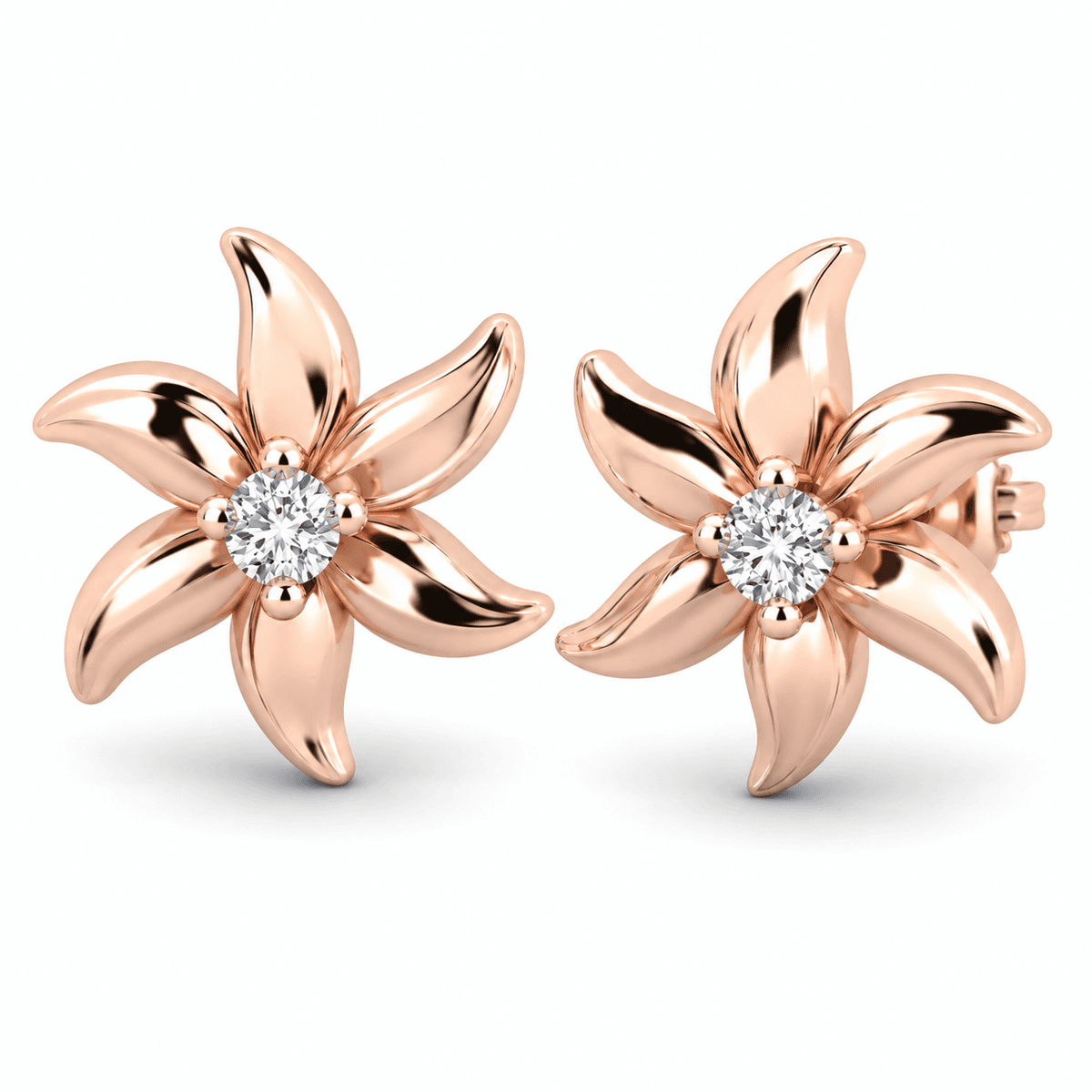 Belaroq Galenneardelia Round Prong Earrings