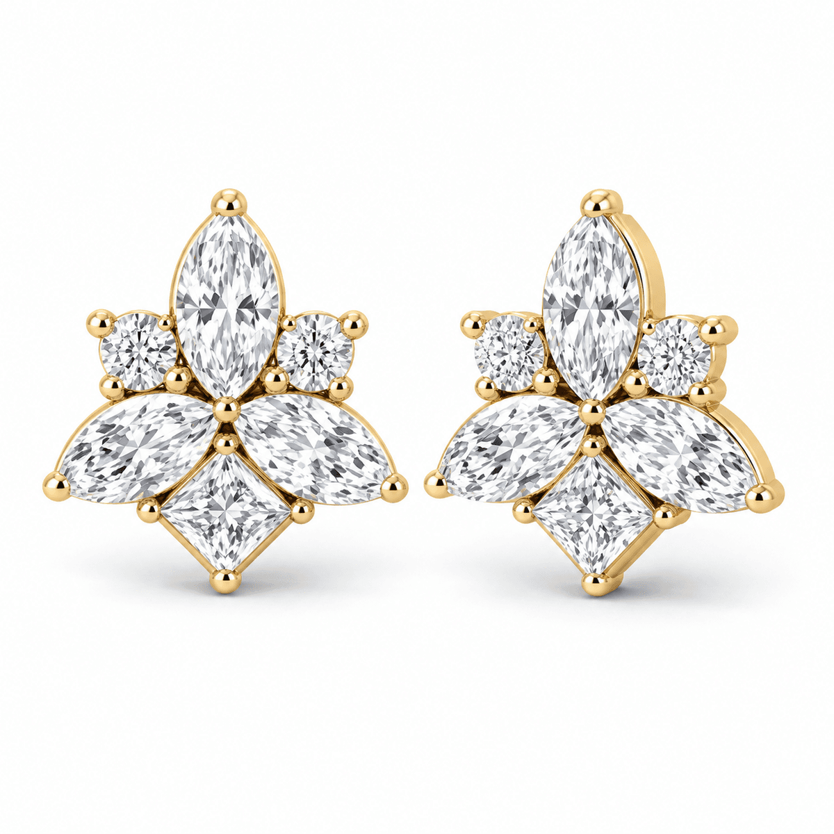 Belaroq Lunessa Mixed Prong Earrings