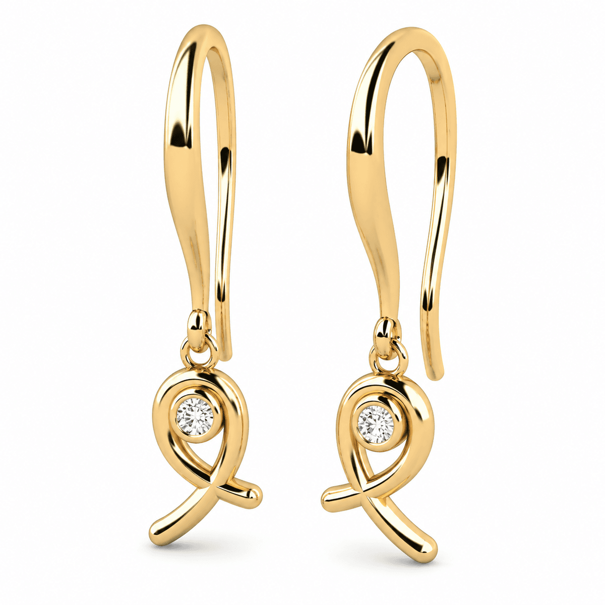 Belaroq Liora Pendientes Bisel