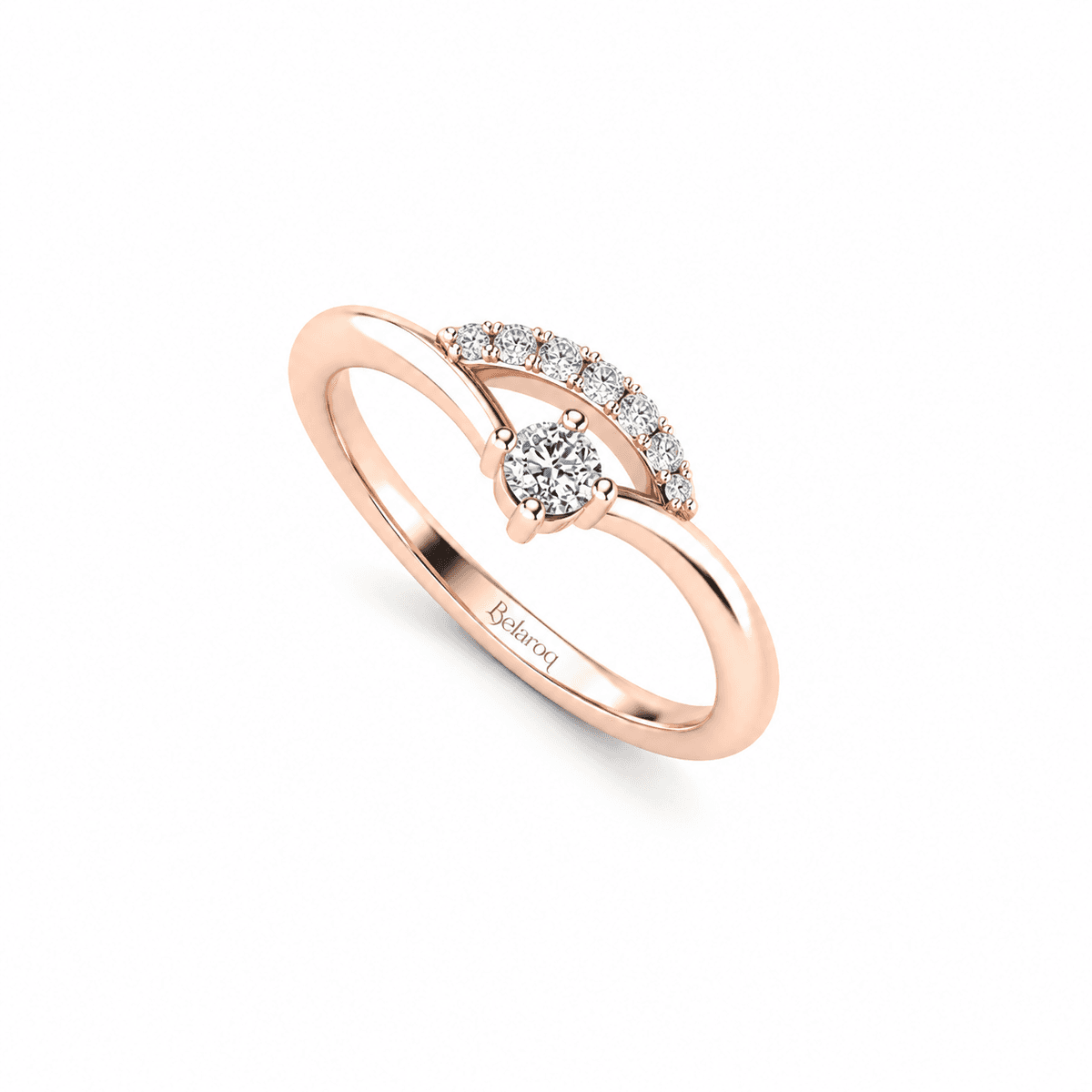 Belaroq Kireviamirelle Anillo de Compromiso De garras
