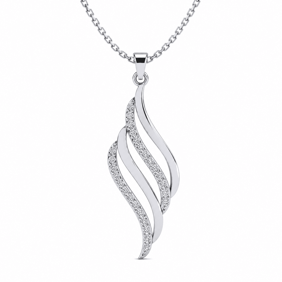 Belaroq Lucenneisolde Round Pavé Necklace