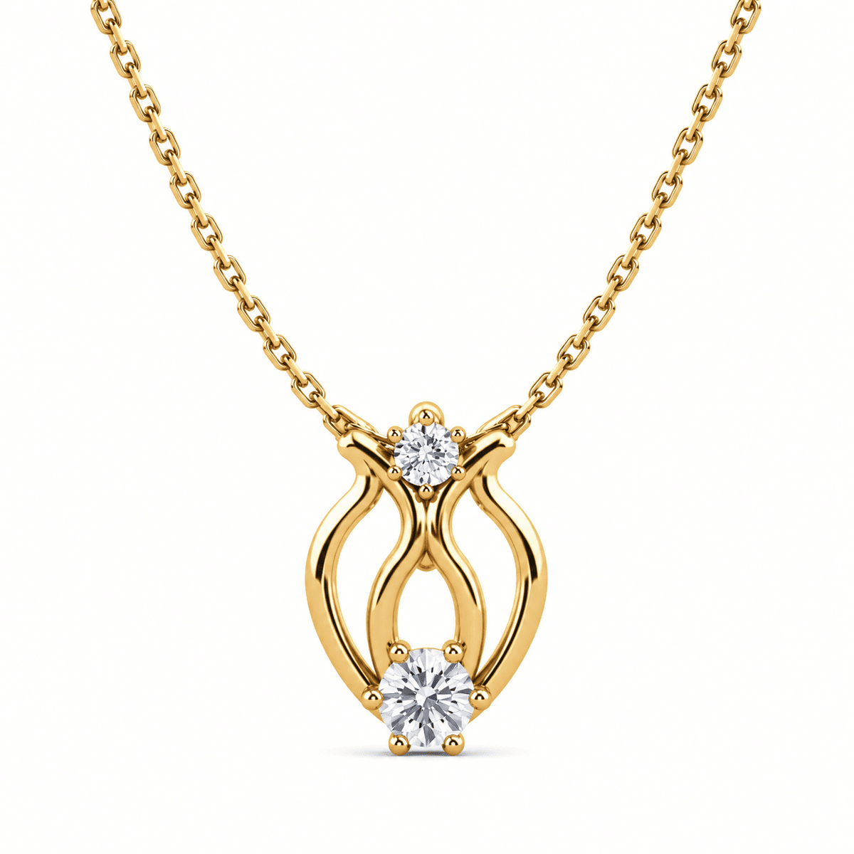 Belaroq Emberellehavielle Round Prong Necklace