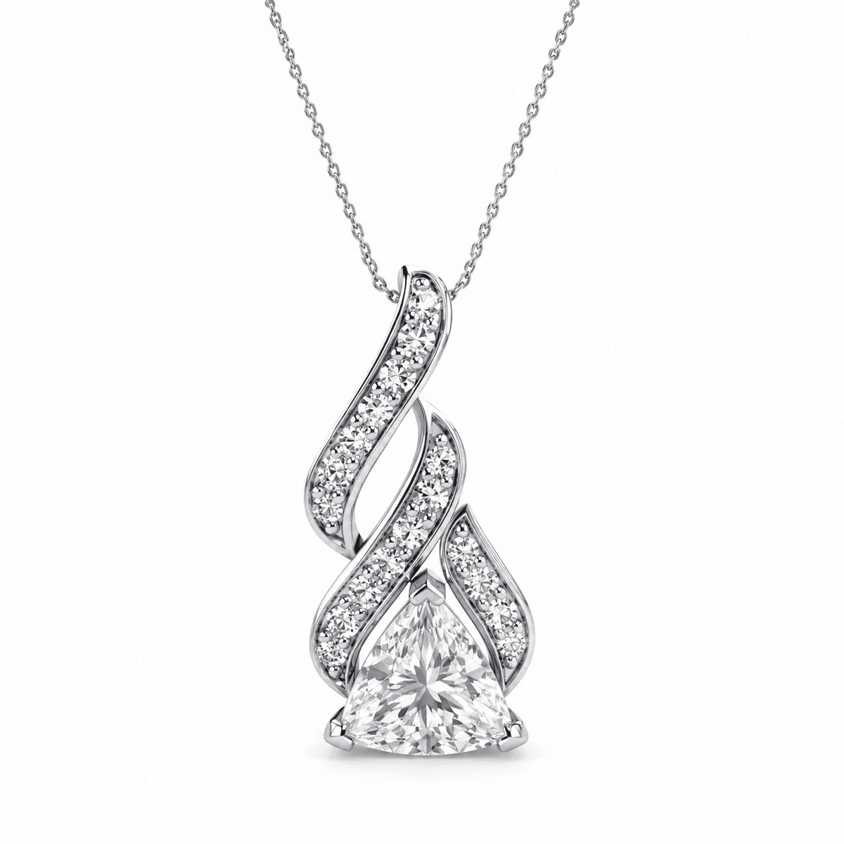 Belaroq Velisse Collier diamant trillion