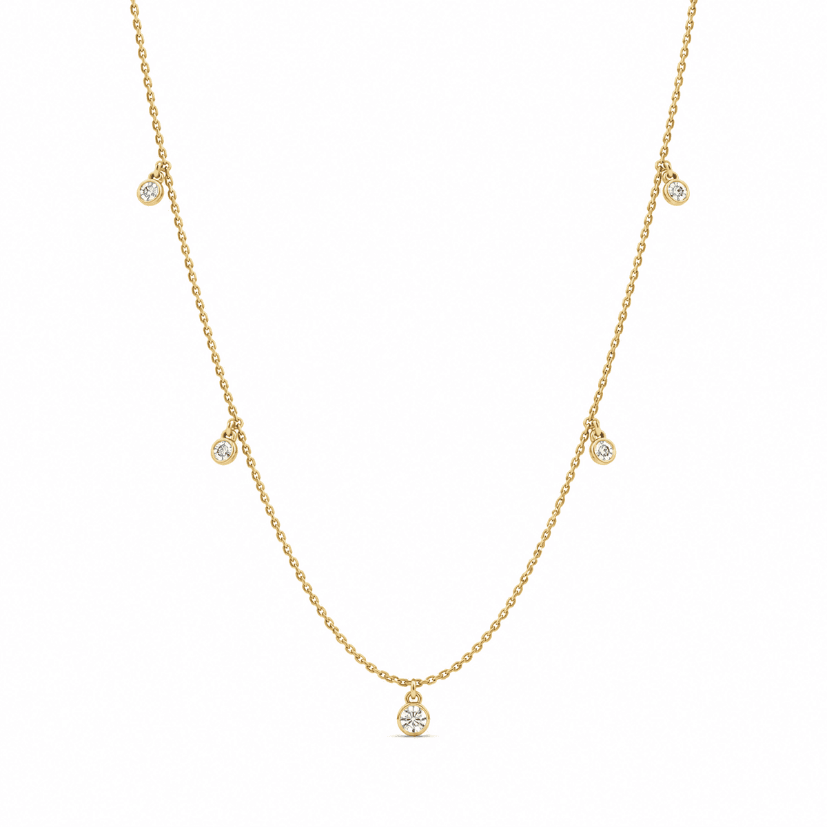 Belaroq Tessavie Round Bezel Necklace