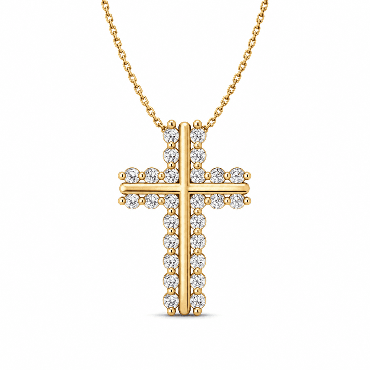 Belaroq Jovienne Round Prong Necklace