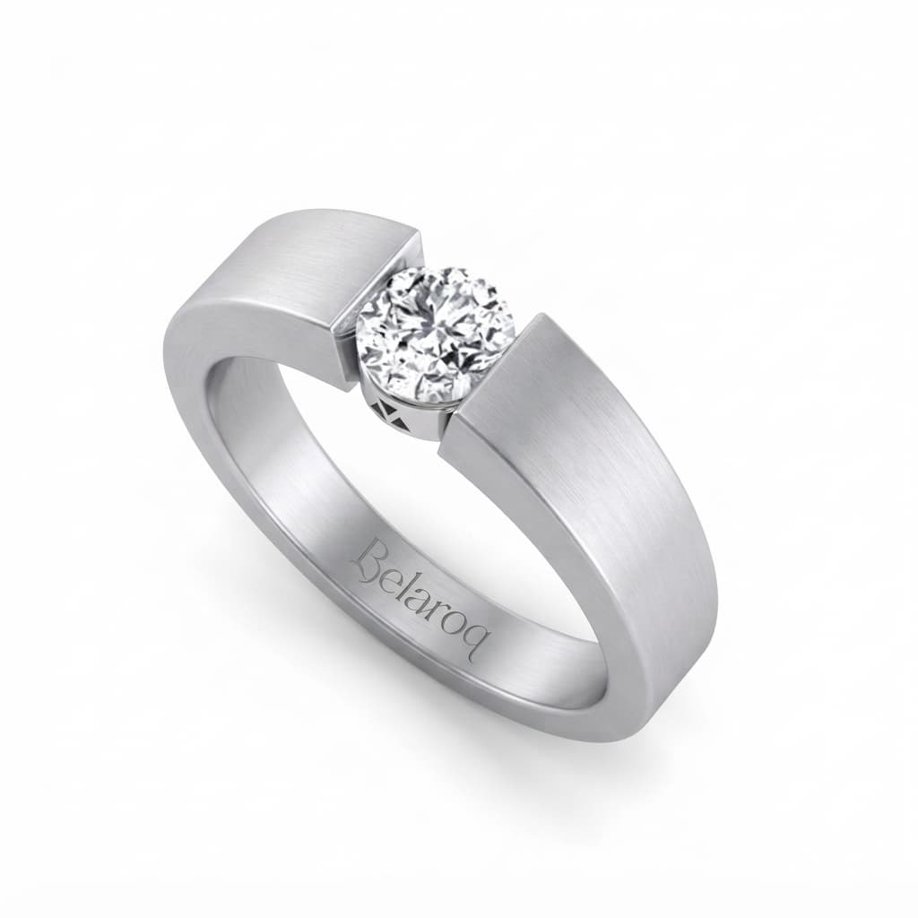 Belaroq Perenne Anillo de Compromiso Tension
