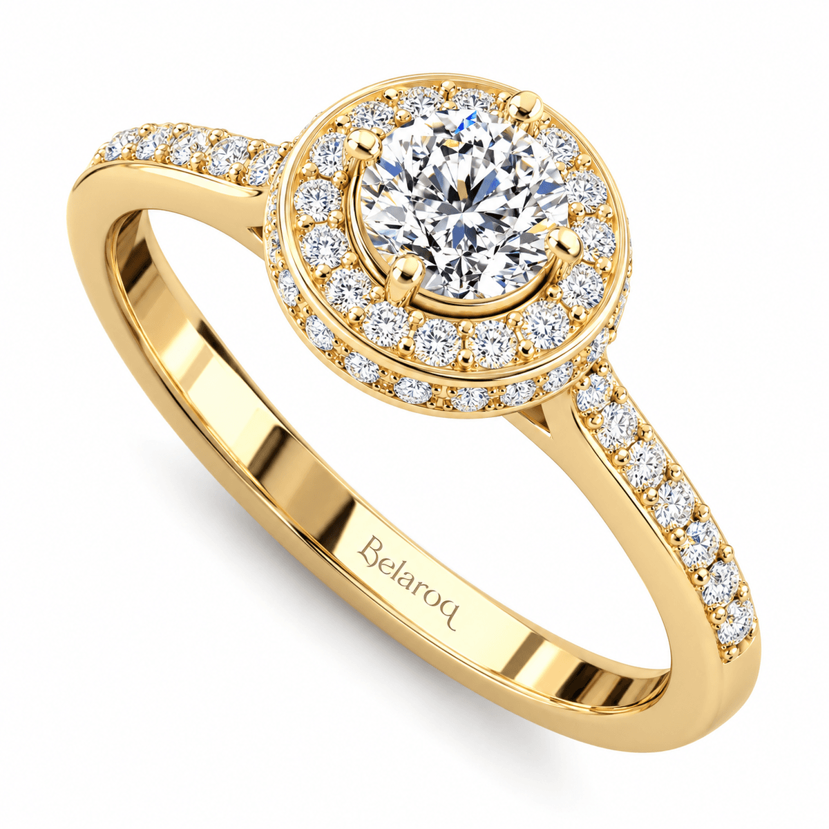 Belaroq Brialunelunessa Round Prong Engagement Ring