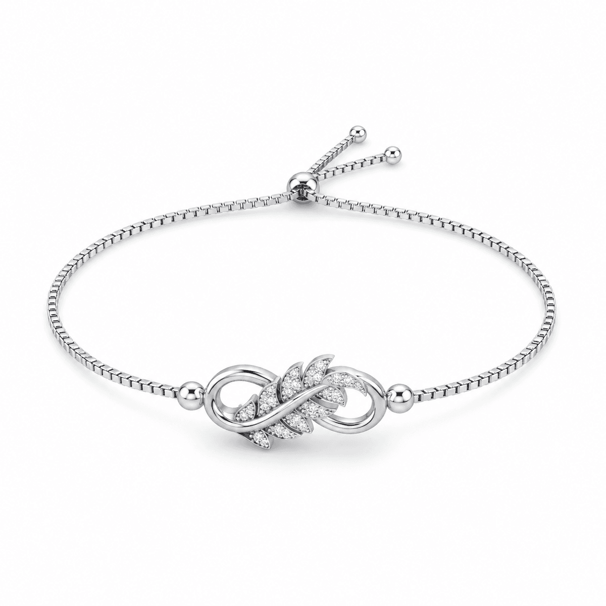 Belaroq Infelune Leaf Infinity Bracelet