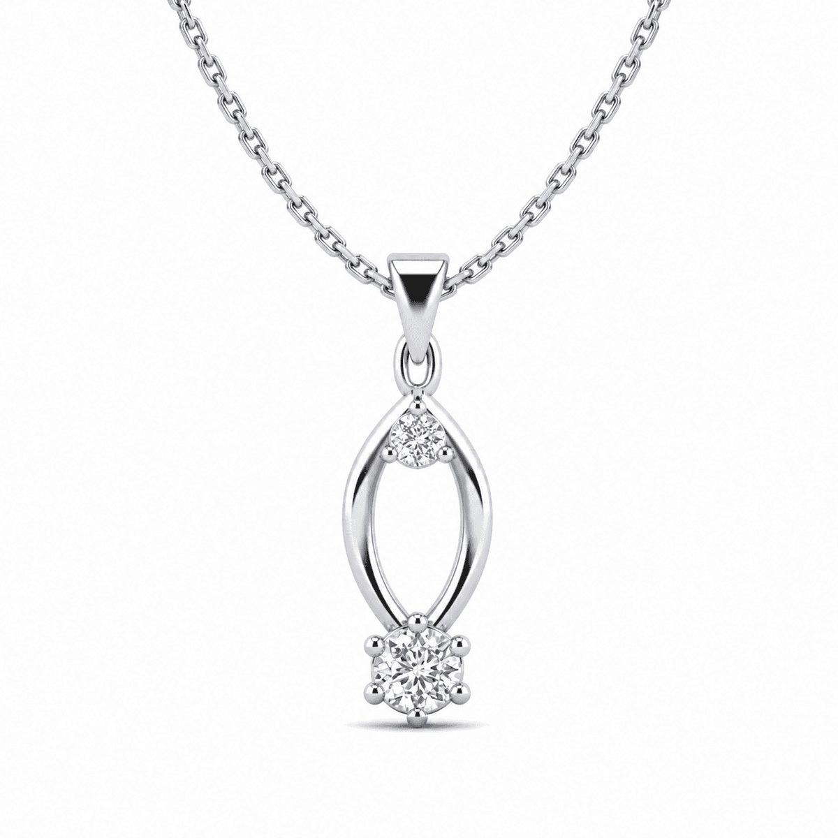 Belaroq Rosavie Round Prong Necklace