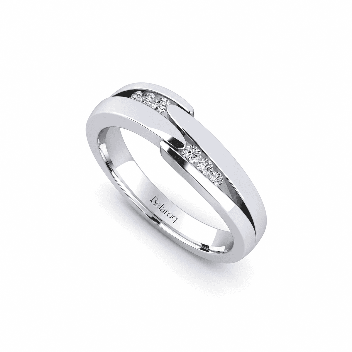 Belaroq Norelia Bague de Fiançailles Channel crossover